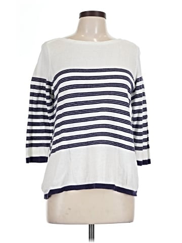 Ann Taylor LOFT 3/4 Sleeve T-Shirt (view 1)