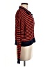 525 America 100% Cotton Stripes Orange Pullover Sweater Size M - photo 4