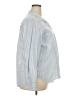 Gap 100% Cotton Stripes Blue Long Sleeve Button-Down Shirt Size XXL - photo 4