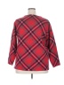 Tahari Plaid Red Pullover Sweater Size 2X - photo 2