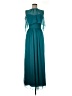 Lela Rose 100% Polyester Teal Cocktail Dress Size 6 - photo 1
