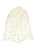 H&M L.O.G.G. Hearts Ivory White Long Sleeve Blouse Size 0 - photo 2