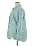 Entro Stripes Teal Long Sleeve Button-Down Shirt Size 2X - photo 5