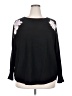 Aaeda Black Long Sleeve Blouse Size 2X - photo 1