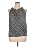 New Directions Gray Sleeveless Blouse Size XL - photo 1