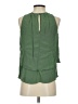 J.Crew 100% Viscose Green Sleeveless Blouse Size 4 - photo 2