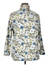 Lands' End 100% Polyester Floral Blue Jacket Size 1X - photo 1