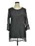 Mad Style Gray 3/4 Sleeve Blouse Size XL - photo 1
