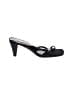 Nina Black Sandals Size 8 1/2 - photo 1