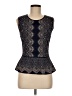 BCBGMAXAZRIA Black Sleeveless Top Size M - photo 1