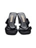Nina Black Sandals Size 8 1/2 - photo 2