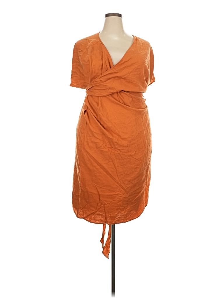 Pre-owned Universal Standard Casual Dress In Orange