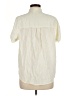Elan Ivory Short Sleeve Button-Down Shirt Size M - photo 2