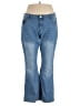 Unbranded Chevron-herringbone Blue Jeans Size 18 - photo 1
