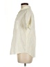 Elan Ivory Short Sleeve Button-Down Shirt Size M - photo 5