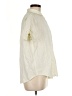 Elan Ivory Short Sleeve Button-Down Shirt Size M - photo 4