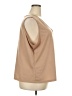 NYDJ 100% Polyester Tan Sleeveless T-Shirt Size 2X - photo 4