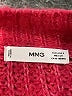 MNG Solid Red Pullover Sweater Size S - photo 7