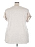 Truself Floral Gray Short Sleeve T-Shirt Size 3X - photo 2