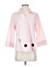 Las Olas Pink 3/4 Sleeve Blouse Size S - photo 1
