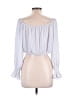 Unbranded Silver 3/4 Sleeve Blouse Size XL - photo 2