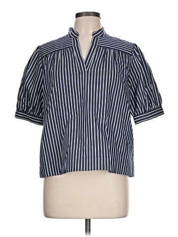 J. McLaughlin Short Sleeve Blouse (view 1)