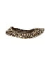 Assorted Brands Animal Print Gold Flats Size 9 - photo 1