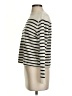 Reformation Stripes Silver Cashmere Pullover Sweater Size XS - photo 5