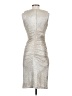 Cachet Metallic Silver Cocktail Dress Size S (estimated) - photo 2