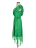 DKNY 100% Polyester Green Cocktail Dress Size 4 - photo 5