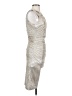 Cachet Metallic Silver Cocktail Dress Size S (estimated) - photo 4
