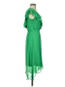 DKNY 100% Polyester Green Cocktail Dress Size 4 - photo 4