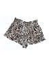 Forever 21 100% Rayon Animal Print Brown Shorts Size S - photo 1