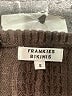 Frankies Bikinis Chevron-herringbone Brown Shorts Size S - photo 3