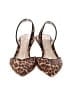 Ann Taylor Animal Print Brown Heels Size 6 1/2 - photo 2