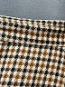 Unbranded 100% Polyester Houndstooth Brown Long Sleeve Blouse Size XL - photo 7
