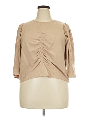 Worthington 3/4 Sleeve Top (view 1)