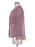 Collective Concepts 100% Polyester Red Long Sleeve Blouse Size M (petite) - photo 5