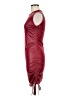 RAMISU 100% Polyurethane Burgundy Cocktail Dress Size M - photo 5