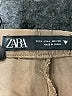 Zara Solid Gray Casual Pants Size L - photo 7