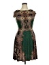Just... Taylor Paisley Green Cocktail Dress Size 10 - photo 1