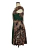Just... Taylor Paisley Green Cocktail Dress Size 10 - photo 5