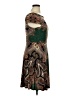 Just... Taylor Paisley Green Cocktail Dress Size 10 - photo 4