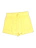 Shein Solid Yellow Athletic Shorts Size L - photo 1
