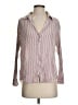 Rails Stripes Pink Long Sleeve Blouse Size S - photo 1