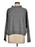 Pilcro 100% Cashmere Solid Gray Cashmere Pullover Sweater Size L - photo 1