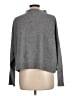 Pilcro 100% Cashmere Solid Gray Cashmere Pullover Sweater Size L - photo 2