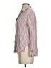 Rails Stripes Pink Long Sleeve Blouse Size S - photo 5