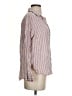 Rails Stripes Pink Long Sleeve Blouse Size S - photo 4