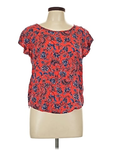 Ava Christine Short Sleeve Blouse (view 1)